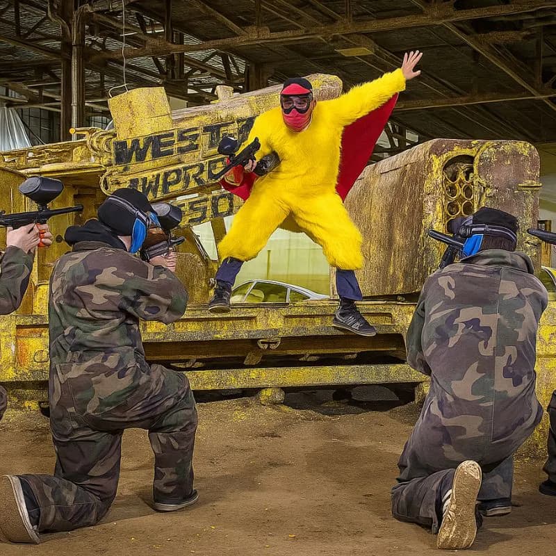 PAINTBALL — Montreal bachelor party experience