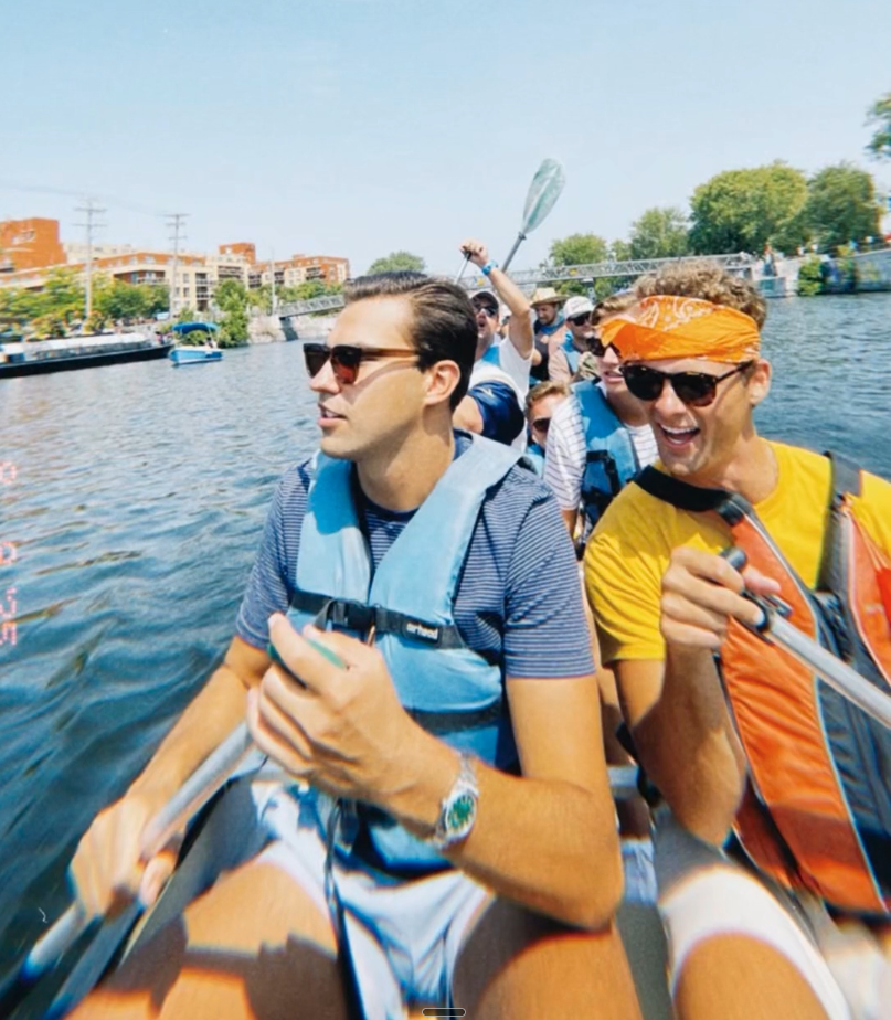 For The Boys — high-value Montreal bachelor party package mixing fun, food, and nightlife, from $598 per person
