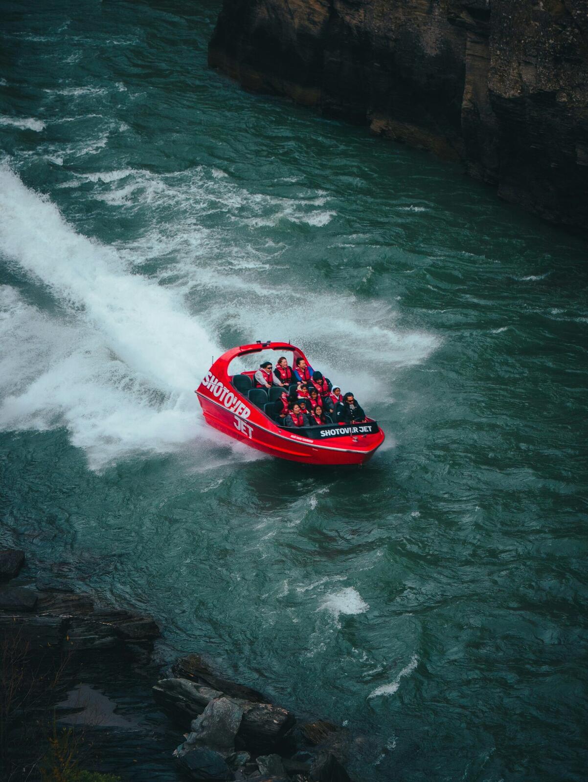Lachine Rapids jet boat — 500-horsepower thrill ride through Class V rapids on the St. Lawrence near Montreal