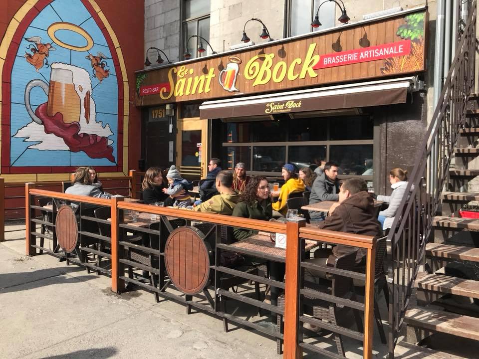 Le Saint Bock Montreal Bar